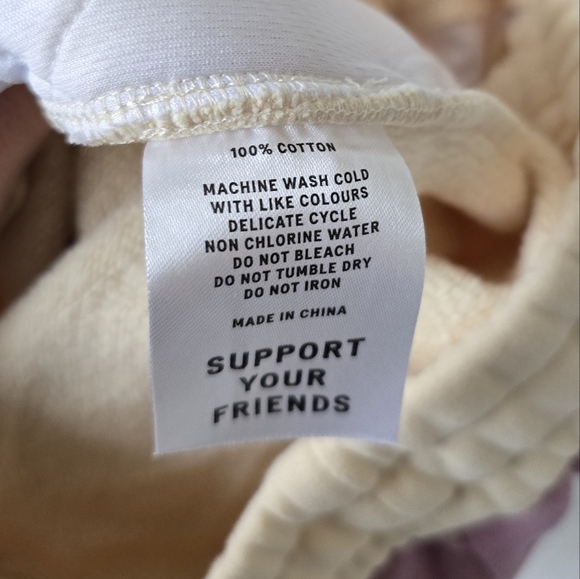 Krost x Barney's NY Checkered Shorts XS in Cherry Blossom Purple Cream - Picture 7 of 8